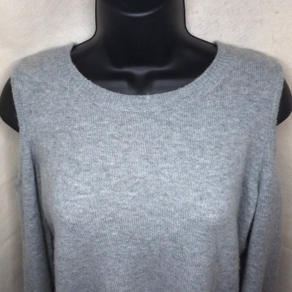 Loft Wool Blend Open Shoulder Sweater- Women's Small - Picture 6 of 9